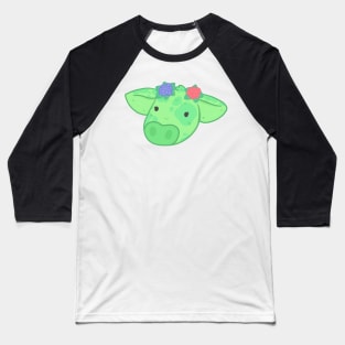 Grass cow Baseball T-Shirt